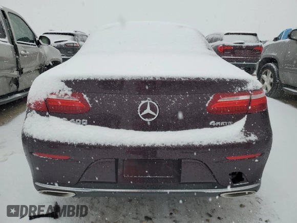 2018 Mercedes-Benz E-Class E 400 with VIN WDD1K6GB6JF023022, listed as a Copart auction lot 87955415 with 0 mi miles and Clean Title. Bid and sale history available at carsss.com. Image 6.