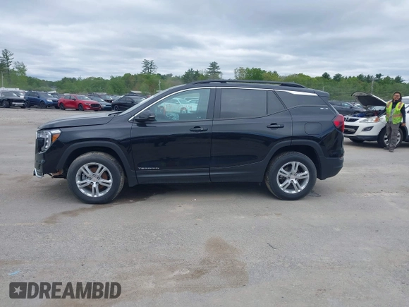 2023 GMC Terrain SLE with VIN 3GKALTEG0PL226446, listed as a IAAI auction lot 41957224 with 24,727 mi miles and . Bid and sale history available at DreamBid. Image 15.