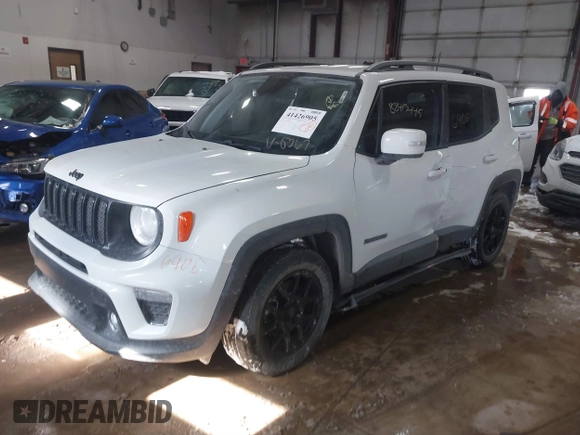 2020 Jeep Renegade Altitude with VIN ZACNJABBXLPL10367, listed as a IAAI auction lot 41599445 with 136,965 mi miles and . Bid and sale history available at DreamBid. Image 17.