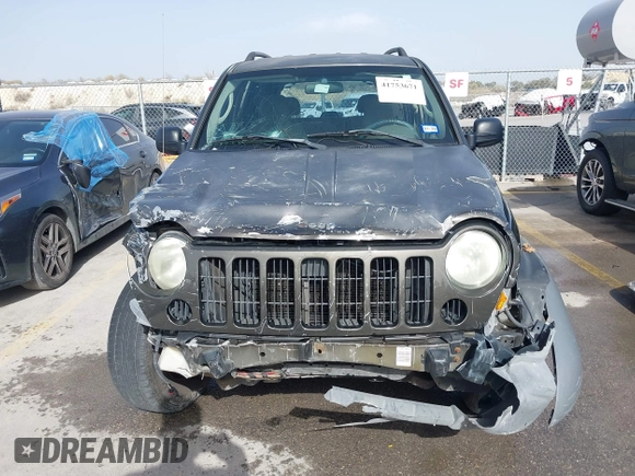 2005 Jeep Liberty Sport with VIN 1J4GK48K05W505248, listed as a IAAI auction lot 41753671 with 172,315 mi miles and . Bid and sale history available at DreamBid. Image 13.