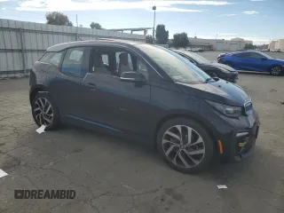 2019 BMW i3 with VIN WBY8P2C58K7D27842, listed as a Copart auction lot 78748374 with 36,918 mi miles and Salvage Title. Bid and sale history available at carsss.com. Image 4.