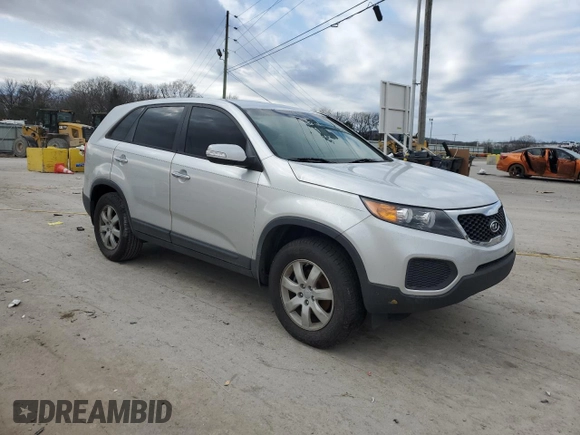 2012 Kia Sorento LX with VIN 5XYKT4A19CG233176, listed as a Copart auction lot 44507375 with 0 mi miles and Clean Title. Bid and sale history available at carsss.com. Image 4.