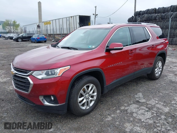 2018 Chevrolet Traverse LT Cloth with VIN 1GNERGKW9JJ235103, listed as a IAAI auction lot 41944025 with 79,224 mi miles. Bid and sale history available at carsss.com. Image 17.