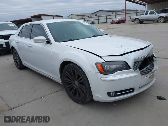 2013 Chrysler 300 with VIN 2C3CCABG5DH711719, listed as a IAAI auction lot 41383018 with 191,863 mi miles. Bid and sale history available at carsss.com. Image 1.
