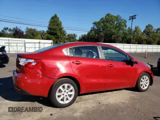 2014 Kia Rio LX with VIN KNADM4A37E6370952, listed as a Copart auction lot 70787814 with 107,958 mi miles and Salvage Title. Bid and sale history available at DreamBid. Image 3.