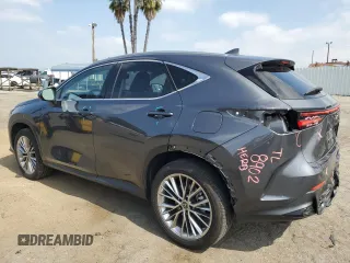 2022 Lexus NX with VIN JTJHKCEZXN5003615, listed as a Copart auction lot 55526274 with 14,425 mi miles and Salvage Title. Bid and sale history available at carsss.com. Image 2.