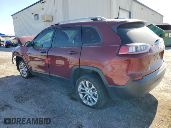 2021 Jeep Cherokee Latitude with VIN 1C4PJLCBXMD192262, listed as a Copart auction lot 57325295 with 208,134 mi miles and Salvage title. Bid and sale history available at DreamBid. Image 2.