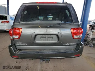 2006 Toyota Sequoia SR5 with VIN 5TDBT44A06S259426, listed as a Copart auction lot 48612445 with 277,671 mi miles and Salvage Title. Bid and sale history available at carsss.com. Image 6.