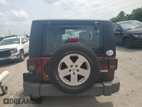 2009 Jeep Wrangler X с VIN 1J4FA24179L760213, выставлен на аукционе Copart как лот 59148545 с пробегом 129 303 миль миль и Списание • Salvage title. История ставок и продаж доступна на DreamBid. Изображение 6.