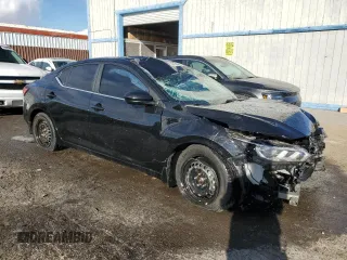 2020 Nissan Sentra S with VIN 3N1AB8BV8LY213149, listed as a Copart auction lot 48155155 with 92,743 mi miles and Clean Title. Bid and sale history available at carsss.com. Image 4.