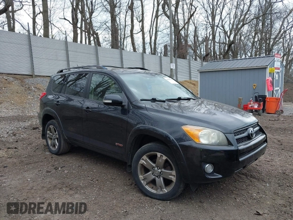 2012 Toyota RAV4 Sport with VIN JTMRF4DV6C5053067, listed as a IAAI auction lot 41904782 with 209,347 mi miles. Bid and sale history available at carsss.com. Image 1.