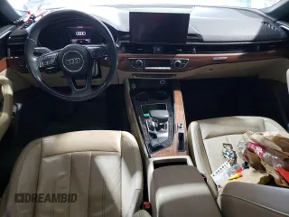 2020 Audi A5 Sportback Premium with VIN WAUANCF56LA005810, listed as a Copart auction lot 52149715 with 90,157 mi miles and Salvage Title. Bid and sale history available at carsss.com. Image 8.
