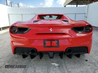 2017 Ferrari 488 z VIN ZFF80AMA6H0221790, wystawiony jako Copart lot #66868284 z przebiegiem Nie podano mil oraz Szkody całkowita. Historia ofert i sprzedaży dostępna na DreamBid. Obrazek 10.