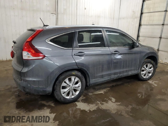 2014 Honda CR-V EX-L with VIN 2HKRM3H76EH517473, listed as a Copart auction lot 43416485 with 87,354 mi miles and Non Repairable. Bid and sale history available at DreamBid. Image 3.