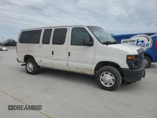 2008 Ford Econoline Passenger XL with VIN 1FBNE31LX8DB53527, listed as a Copart auction lot 47889655 with 194,080 mi miles and Clean Title. Bid and sale history available at carsss.com. Image 4.
