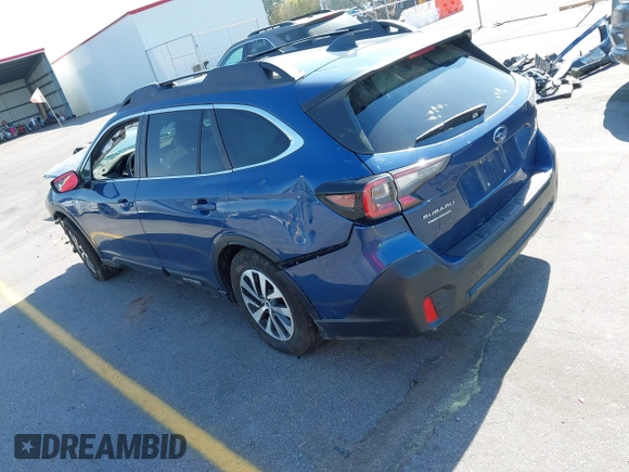 2021 Subaru Outback Premium with VIN 4S4BTACC5M3169457, listed as a IAAI auction lot 41869699 with 58,549 mi miles and . Bid and sale history available at DreamBid. Image 3.