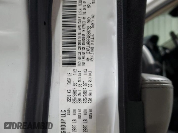2014 Jeep Cherokee Sport with VIN 1C4PJLAB0EW320792, listed as a Copart auction lot 42204355 with 183,107 mi miles and Salvage Title. Bid and sale history available at DreamBid. Image 13.