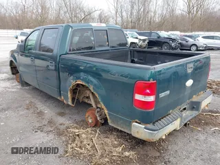 2007 Ford F-150 XLT with VIN 1FTPW14V87KA46425, listed as a IAAI auction lot 41927510 with 268,978 mi miles. Bid and sale history available at carsss.com. Image 3.