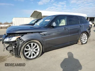 2016 Land Rover Range Rover Sport HSE with VIN SALWR2VF0GA552622, listed as a Copart auction lot 44774675 with 64,816 mi miles and Salvage Title. Bid and sale history available at DreamBid. Image 1.
