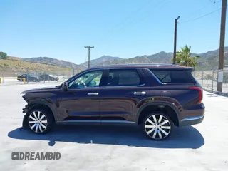 2023 Hyundai Palisade Limited with VIN KM8R5DGEXPU521968, listed as a IAAI auction lot 42148561 with 81,209 mi miles and . Bid and sale history available at DreamBid. Image 15.