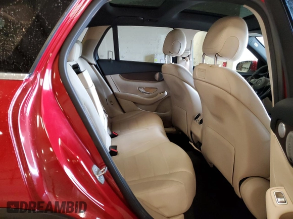2018 Mercedes-Benz GLC with VIN WDC0G4KB3JV096643, listed as a Copart auction lot 51594685 with 88,553 mi miles and Clean Title. Bid and sale history available at carsss.com. Image 11.