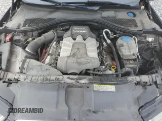 2013 Audi A6 3.0T Prestige with VIN WAUHGAFC9DN107009, listed as a Copart auction lot 87405474 with 124,171 mi miles and Salvage Title. Bid and sale history available at carsss.com. Image 12.