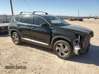 2022 Hyundai Santa Fe SEL with VIN 5NMS24AJXNH377492, listed as a Copart auction lot 48400985 with 79,494 mi miles and Clean Title. Bid and sale history available at DreamBid. Image 4.