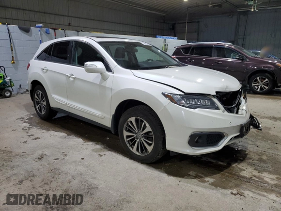 2018 Acura RDX Advance with VIN 5J8TB4H70JL008617, listed as a Copart auction lot 83656234 with 111,564 mi miles and Salvage title. Bid and sale history available at DreamBid. Image 4.
