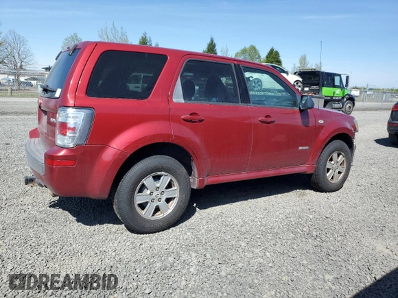 2008 Mercury Mariner с VIN 4M2CU91158KJ17130, выставлен на аукционе Copart как лот 53109495 с пробегом 223 806 миль миль и Списание • Salvage title. История ставок и продаж доступна на DreamBid. Изображение 3.