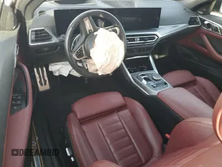 2024 BMW 4 Series M440i with VIN WBA53AT01RCN16715, listed as a Copart auction lot 75427644 with 6,597 mi miles and Salvage Title. Bid and sale history available at carsss.com. Image 8.