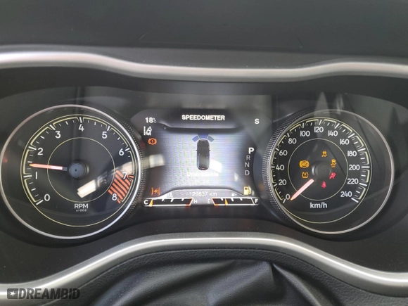 2014 Jeep Cherokee Limited with VIN 1C4PJMDS7EW304901, listed as a Copart auction lot 52597755 with 129,837 mi miles and Salvage Title. Bid and sale history available at carsss.com. Image 9.