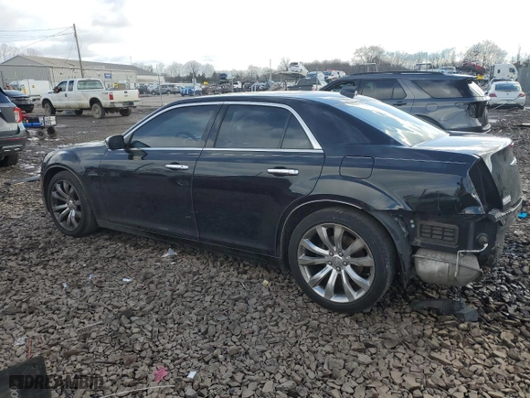 2017 Chrysler 300 with VIN 2C3CCAEG2HH518204, listed as a Copart auction lot 45449985 with 76,247 mi miles and Salvage Title. Bid and sale history available at carsss.com. Image 2.