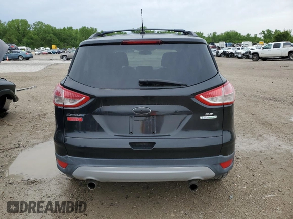 2013 Ford Escape SE with VIN 1FMCU0GX0DUC54502, listed as a Copart auction lot 55118175 with 100,199 mi miles and Clean Title. Bid and sale history available at carsss.com. Image 6.
