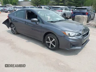 2019 Subaru Impreza Premium with VIN 4S3GKAD66K3609687, listed as a IAAI auction lot 42413902 with 56,558 mi miles and . Bid and sale history available at DreamBid. Image 1.