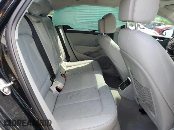 2015 Audi A3 Premium with VIN WAUBFGFF9F1086999, listed as a Copart auction lot 58563315 with 128,898 mi miles and Salvage title. Bid and sale history available at DreamBid. Image 10.