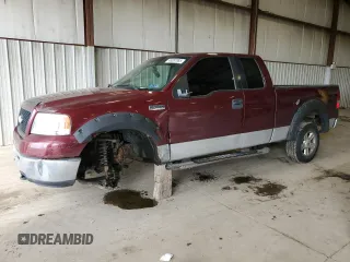 2006 Ford F-150 STX with VIN 1FTRX14W46FB11857, listed as a Copart auction lot 48357985 with 132,000 mi miles and Salvage Title. Bid and sale history available at carsss.com. Image 1.
