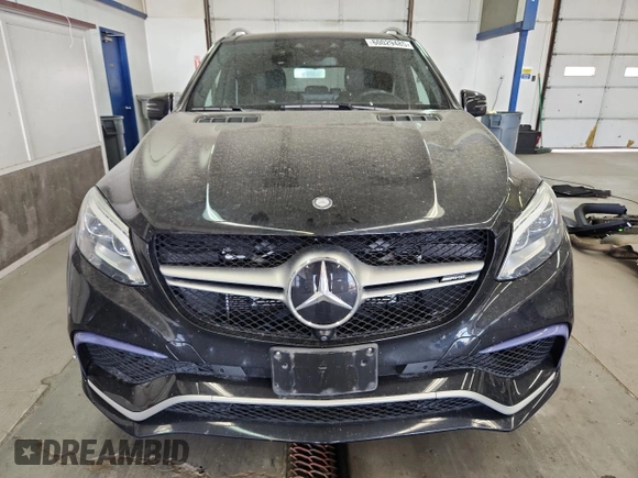 2017 Mercedes-Benz GLE 63 S AMG with VIN 4JGDA7FB4HA859545, listed as a Copart auction lot 60029485 with 65,941 mi miles and Salvage title. Bid and sale history available at DreamBid. Image 5.