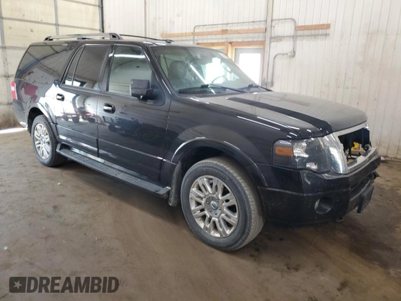 2013 Ford Expedition Max Limited z VIN 1FMJK2A57DEF59604, wystawiony jako Copart lot #56488355 z przebiegiem 216 768 mil mil oraz Szkoda całkowita • Salvage title. Historia ofert i sprzedaży dostępna na DreamBid. Obrazek 4.