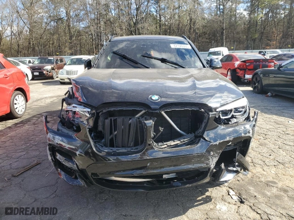 2021 BMW X3 sDrive30i with VIN 5UXTY3C09M9H17437, listed as a Copart auction lot 42126005 with 0 mi miles and Salvage Title. Bid and sale history available at carsss.com. Image 5.