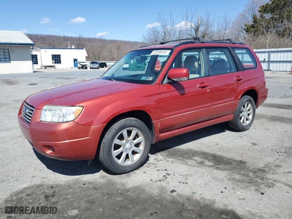 2006 Subaru Forester 2.5 X w/Premium Pkg with VIN JF1SG65696G753021, listed as a Copart auction lot 50598045 with 188,947 mi miles and Salvage Title. Bid and sale history available at carsss.com. Image 1.