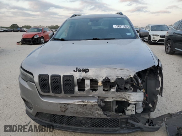 2021 Jeep Cherokee Latitude Plus with VIN 1C4PJLLB4MD204339, listed as a Copart auction lot 76270504 with 42,215 mi miles and Salvage title. Bid and sale history available at DreamBid. Image 5.