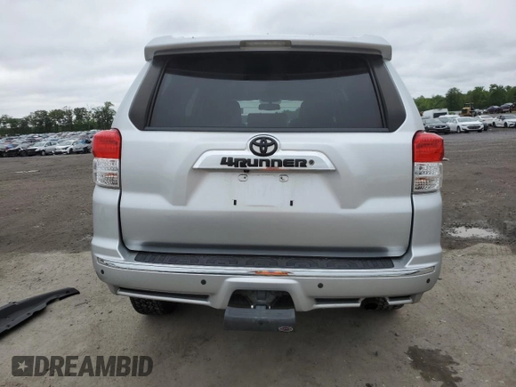 2011 Toyota 4Runner Trail with VIN JTEBU5JR6B5050958, listed as a Copart auction lot 58988205 with 83,544 mi miles and Salvage title. Bid and sale history available at DreamBid. Image 6.