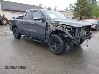 2020 Ram 1500 Big Horn with VIN 1C6SRFBT9LN292321, listed as a IAAI auction lot 42193481 with 81,809 mi miles and . Bid and sale history available at DreamBid. Image 1.