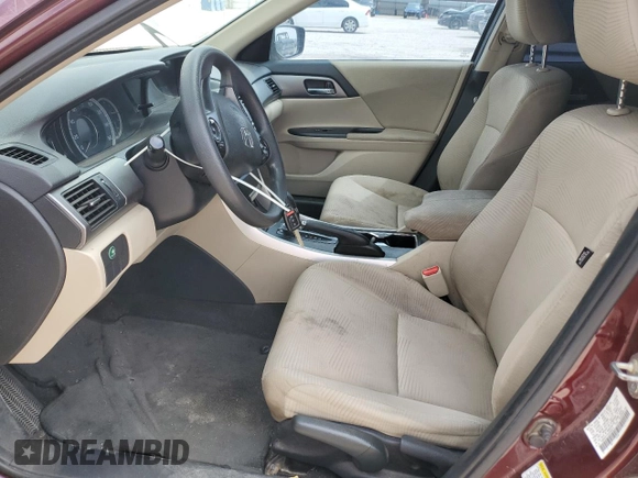 2014 Honda Accord LX with VIN 1HGCR2F37EA086670, listed as a Copart auction lot 53155125 with 203,156 mi miles and Salvage Title. Bid and sale history available at carsss.com. Image 7.