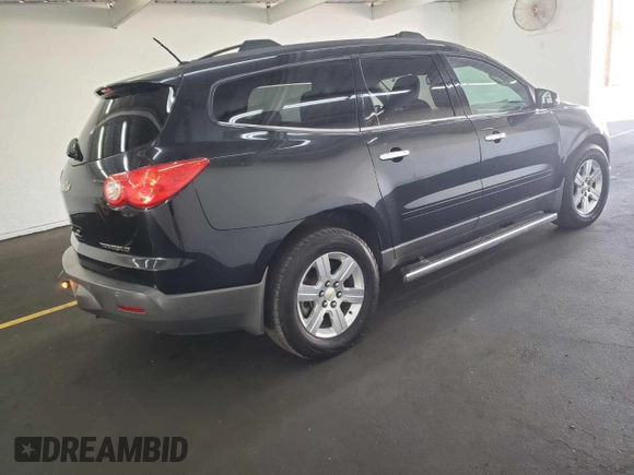 2012 Chevrolet Traverse 1LT with VIN 1GNKRGED1CJ224161, listed as a Copart auction lot 47975555 with 168,113 mi miles and Clean Title. Bid and sale history available at DreamBid. Image 4.
