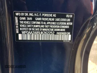 2018 Porsche 718 Cayman z VIN WP0AA2A89JK262252, wystawiony jako Copart lot #67403244 z przebiegiem 15 531 mil mil oraz Szkoda całkowita • Salvage title. Historia ofert i sprzedaży dostępna na DreamBid. Obrazek 13.