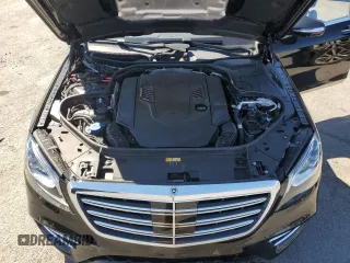 2019 Mercedes-Benz S-Class S 560 with VIN WDDUG8DB2KA454986, listed as a Copart auction lot 49821485 with 0 mi miles and Salvage Title. Bid and sale history available at carsss.com. Image 11.