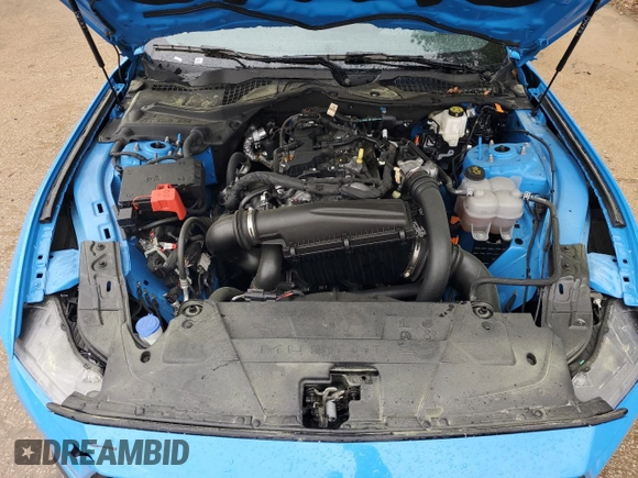 2024 Ford Mustang EcoBoost with VIN 1FA6P8TH0R5130338, listed as a Copart auction lot 51929615 with 24,830 mi miles and Clean Title. Bid and sale history available at DreamBid. Image 11.