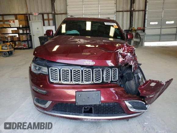 2019 Jeep Grand Cherokee Summit with VIN 1C4RJFJG8KC716651, listed as a Copart auction lot 63248974 with 91,177 mi miles and Salvage title. Bid and sale history available at DreamBid. Image 5.