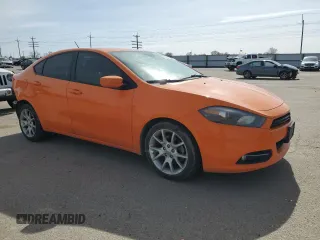 2013 Dodge Dart SXT with VIN 1C3CDFBA7DD310532, listed as a Copart auction lot 49890035 with 202,155 mi miles and Salvage Title. Bid and sale history available at DreamBid. Image 4.